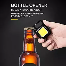 Фонарик-брелок аккумуляторный с карабином NICHOSI Portable Mini Flashlight LED - миниатюра 9 Фонарик-брелок аккумуляторный с карабином NICHOSI Portable Mini Flashlight LED - миниатюра 9