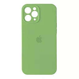 Чохол Silicone Case Full Camera для Apple iPhone 11 Pro Max Green