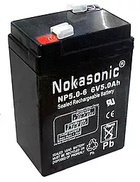 Акумуляторна батарея Nokasonic 6V 5Ah