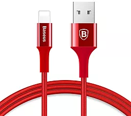 USB Кабель Baseus Shining Lightning Cable Red (CALSY-09) - мініатюра 2