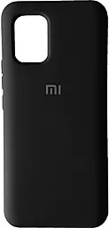 Чехол Silicone Case Full для Xiaomi Mi 10 Lite Black
