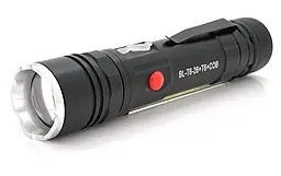 Фонарик аккумуляторный Bailong Police BL-26+COB (1x18650) - фото Фонарик аккумуляторный Bailong Police BL-26+COB (1x18650)