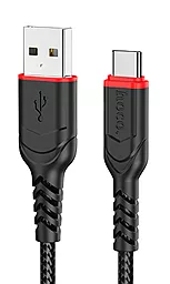 Кабель USB Hoco X59 Victory Charging 15w 3a 2m USB Type-C cable black