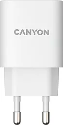 Сетевое зарядное устройство Canyon 18w QC3.0 wall charger white (CNE-CHA18W) - фото Сетевое зарядное устройство Canyon 18w QC3.0 wall charger white (CNE-CHA18W)