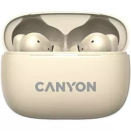 Навушники Canyon OnGo TWS-10 Beige (CNS-TWS10BG) - мініатюра 2