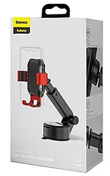 Тримач з автозатисканням Baseus Tank Gravity Red (SUYL-TK0R) - мініатюра 4