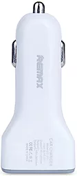Автомобильное зарядное устройство Remax Car Charger 3USB 3.6A White (RCC301) - миниатюра 3