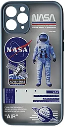Чехол 1TOUCH Generation Nasa для Apple iPhone XS Max Astronaut Lavander Grey