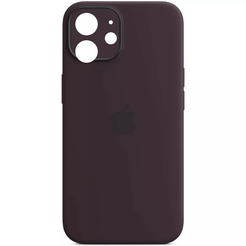Чохол Silicone Case Full Camera для Apple iPhone 12  Elderberry - фото 1