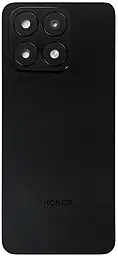 Задняя крышка корпуса Huawei Honor X8A со стеклом камеры, Original Midnight Black - фото Задняя крышка корпуса Huawei Honor X8A со стеклом камеры, Original Midnight Black