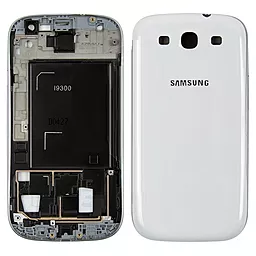 Корпус для Samsung I9300 Galaxy S3 White