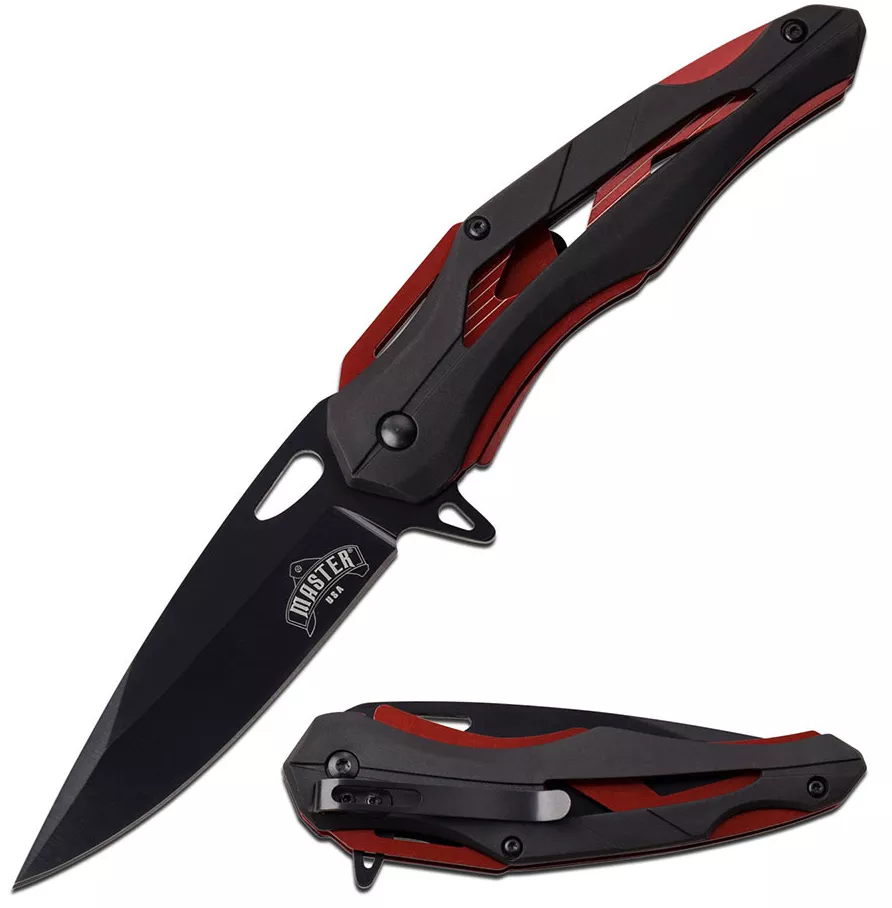 Нож Master USA MU-A086RD Red - фото 2