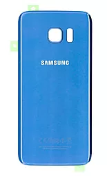 Задняя крышка корпуса Samsung Galaxy S7 Edge G935F Original Coral Blue - фото Задняя крышка корпуса Samsung Galaxy S7 Edge G935F Original Coral Blue