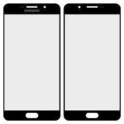 Корпусное стекло дисплея Samsung Galaxy A7 A710F, A710FD, A710M, A710Y, A7100 2016 (original) Black - фото Корпусное стекло дисплея Samsung Galaxy A7 A710F, A710FD, A710M, A710Y, A7100 2016 (original) Black