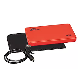 Карман для HDD Frime SATA HDD/SSD 2.5" USB 2.0 Plastic (FHE15.25U20) Red