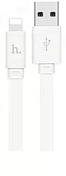 Кабель Hoco X5 Bamboo USB-A - Lightning 12w 2.4a 1м cable White - фото Кабель Hoco X5 Bamboo USB-A - Lightning 12w 2.4a 1м cable White
