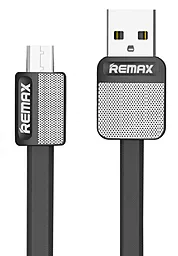 Кабель USB Remax Platinum micro USB Cable Black (RC-044m) - миниатюра 3