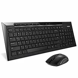 Комплект (клавиатура+мышка) Rapoo 8200p Wireless Black