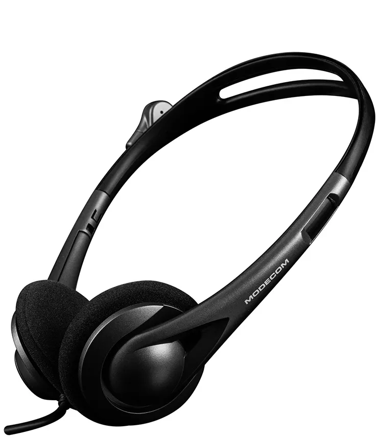 Наушники Modecom MC-219U Black - фото 1