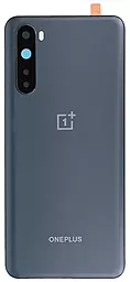 Задняя крышка корпуса OnePlus Nord (AC2001, AC2003), со стеклом камеры Gray Onyx - фото Задняя крышка корпуса OnePlus Nord (AC2001, AC2003), со стеклом камеры Gray Onyx