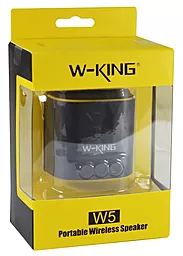 Колонки акустические W-King W5 Black - миниатюра 3