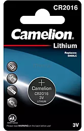 Батарейки Camelion CR1620 1шт 3 V