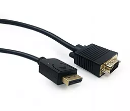 Видеокабель Cablexpert DisplayPort - VGA, 1.8м (CCP-DPM-VGAM-6) Black