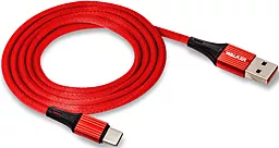 Кабель Walker C705 USB-A - Type-C 15w 3.1a 1м cable Red - фото Кабель Walker C705 USB-A - Type-C 15w 3.1a 1м cable Red