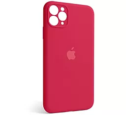 Чохол Silicone Case Full Camera для Apple iPhone 11 Pro Max Pomegranate - фото Чохол Silicone Case Full Camera для Apple iPhone 11 Pro Max Pomegranate