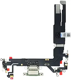 Нижній шлейф Apple iPhone 17 з роз'ємом зарядки, з мікрофоном, Original Sage - фото Нижній шлейф Apple iPhone 17 з роз'ємом зарядки, з мікрофоном, Original Sage