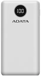 Повербанк ADATA P20000QCD 20000mAh 18W White (AP20000QCD-DGT-CWH) - фото Повербанк ADATA P20000QCD 20000mAh 18W White (AP20000QCD-DGT-CWH)