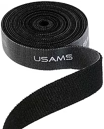 Органайзер для кабелей Usams US-ZB060 2м Black - миниатюра 2