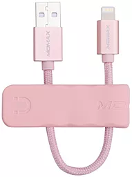 Кабель Momax Elit Link USB-A - Lightning 12w 2.4a 0.18м cable Rose/Gold (DL5L2)