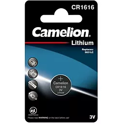 Батарейки Camelion CR1616 1шт 3 V