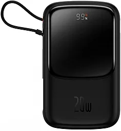 Повербанк Baseus Qpow Pro 10000 mAh 20W Lightning Black (PPQD020001) - фото Повербанк Baseus Qpow Pro 10000 mAh 20W Lightning Black (PPQD020001)