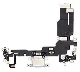 Нижний шлейф Apple iPhone 15 c разъемом зарядки, с микрофоном Blue - фото Нижний шлейф Apple iPhone 15 c разъемом зарядки, с микрофоном Blue