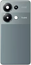 Задняя крышка корпуса Xiaomi Redmi Note 13 Pro 4G со стеклом камеры Forest Green - фото Задняя крышка корпуса Xiaomi Redmi Note 13 Pro 4G со стеклом камеры Forest Green