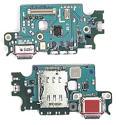 Нижняя плата Samsung Galaxy S22 Plus 5G S906B с разъемом зарядки, Sim-карты, микрофоном - фото Нижняя плата Samsung Galaxy S22 Plus 5G S906B с разъемом зарядки, Sim-карты, микрофоном