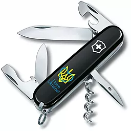 Мультитул Victorinox Spartan Ukraine (1.3603.3_T1310u) Black Трезубец с сердцем + I love Ukraine - фото Мультитул Victorinox Spartan Ukraine (1.3603.3_T1310u) Black Трезубец с сердцем + I love Ukraine
