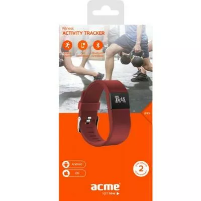 Фітнес-браслет Acme ACT03 Activity Tracker Red - фото 3