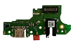 Нижняя плата Oppo A15 / A15s / A35 с разъемом зарядки, гарнитуры и микрофоном Original