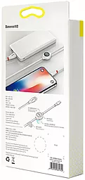 Кабель Baseus Big Eye Digital Display USB-A - Lightning 10w 1.2м cable White (CALEYE-02) - миниатюра 6 Кабель Baseus Big Eye Digital Display USB-A - Lightning 10w 1.2м cable White (CALEYE-02) - миниатюра 6