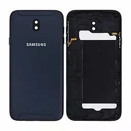 Задняя крышка корпуса Samsung Galaxy J7 2017 J730 со стеклом камеры Original Black
