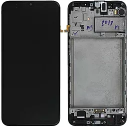 Дисплей Samsung Galaxy M21 M215 с тачскрином и рамкой, (TFT), Black - фото Дисплей Samsung Galaxy M21 M215 с тачскрином и рамкой, (TFT), Black