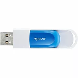 Флешка Apacer 64GB USB 2.0 (AP64GAH23AW-1) White - мініатюра 3