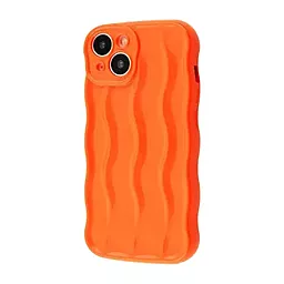 Чехол Wave Lines Case для Apple iPhone 14 Orange