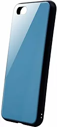 Чехол Intaleo Real Glass Huawei Y5 2018 Blue (1283126488122)