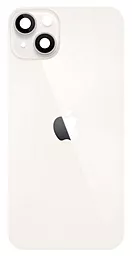 Задняя крышка корпуса Apple iPhone 14 с корпусной рамкой и беспроводной зарядкой (без шлейфа), Original Starlight - фото Задняя крышка корпуса Apple iPhone 14 с корпусной рамкой и беспроводной зарядкой (без шлейфа), Original Starlight