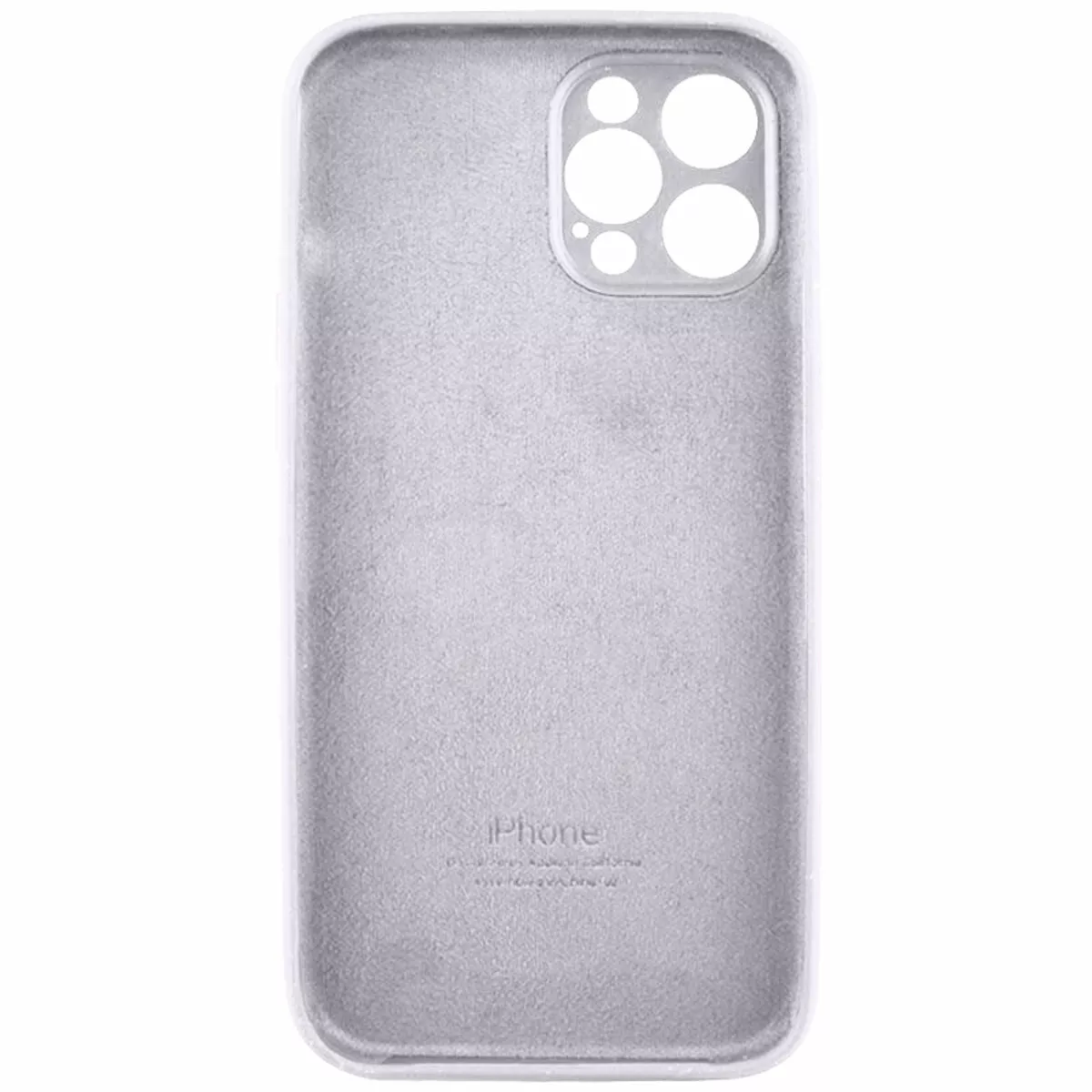 Чохол Silicone Case Full Camera для Apple iPhone 11 Pro Max White - фото 2