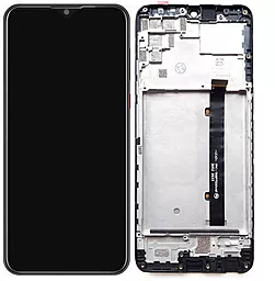 Дисплей ZTE Blade V2020 Smart с тачскрином и рамкой, оригинал, Black - фото Дисплей ZTE Blade V2020 Smart с тачскрином и рамкой, оригинал, Black